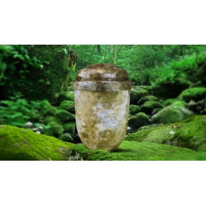 Biodegradable Cremation Ashes Funeral Urn / Casket - CANNONDALE SLATE